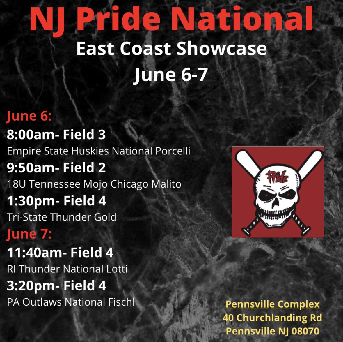 Cyarnall2027's tweet photo. @CoachJen_NYU @CoachNic23 Would love to see you there this weekend Coach! https://t.co/6Cl18mkloC