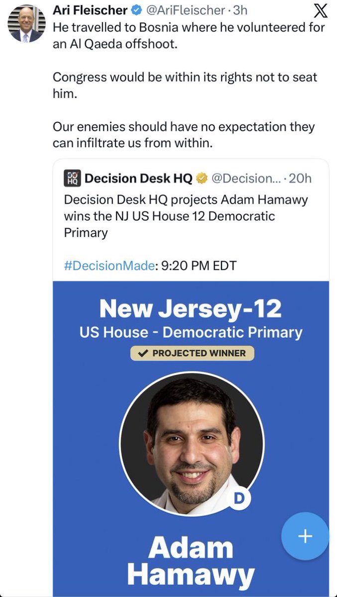 HinduACT's tweet photo. Wow!! While Groyper Christian white-supremacists are busy demonizing Hindus for winning spelling bees and taking software jobs, an Islamist who allegedly backed Al-Qaeda is all set to become a member of Congress. https://t.co/3VhhKYKaOx