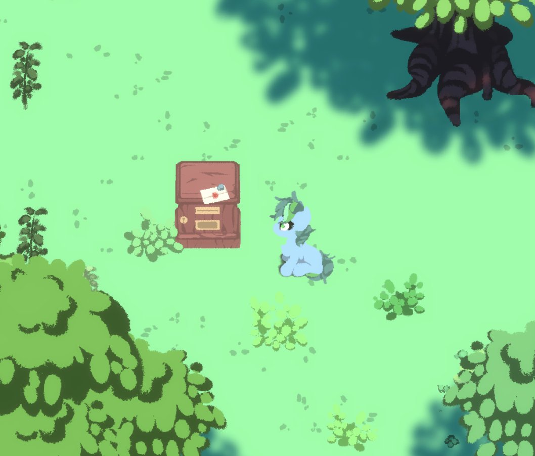 TalesFrmTheHerd's tweet photo. May saw the development of some light new story elements and polish, mostly centered around the handy (hoofy?) new pocket watch.

Read more about it here:
https://t.co/DRRvMsuVO0 https://t.co/UVXCfuPqnv
