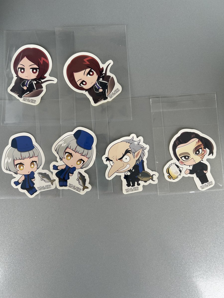 popaiio's tweet photo. 【交換】ペルソナ　シーパラ　シーパラダイス　ゲーム
譲:⭐️周防達哉、エリザベス、イゴール、フィレモン
求:⭐️P5主人公、テオドア1
⭐️は⭐️との交換のみ

6/4 6/12シーパラ手渡しもしくは郵送

検索からもよろしくお願い申し上げます。 https://t.co/TiNEVYzMMG