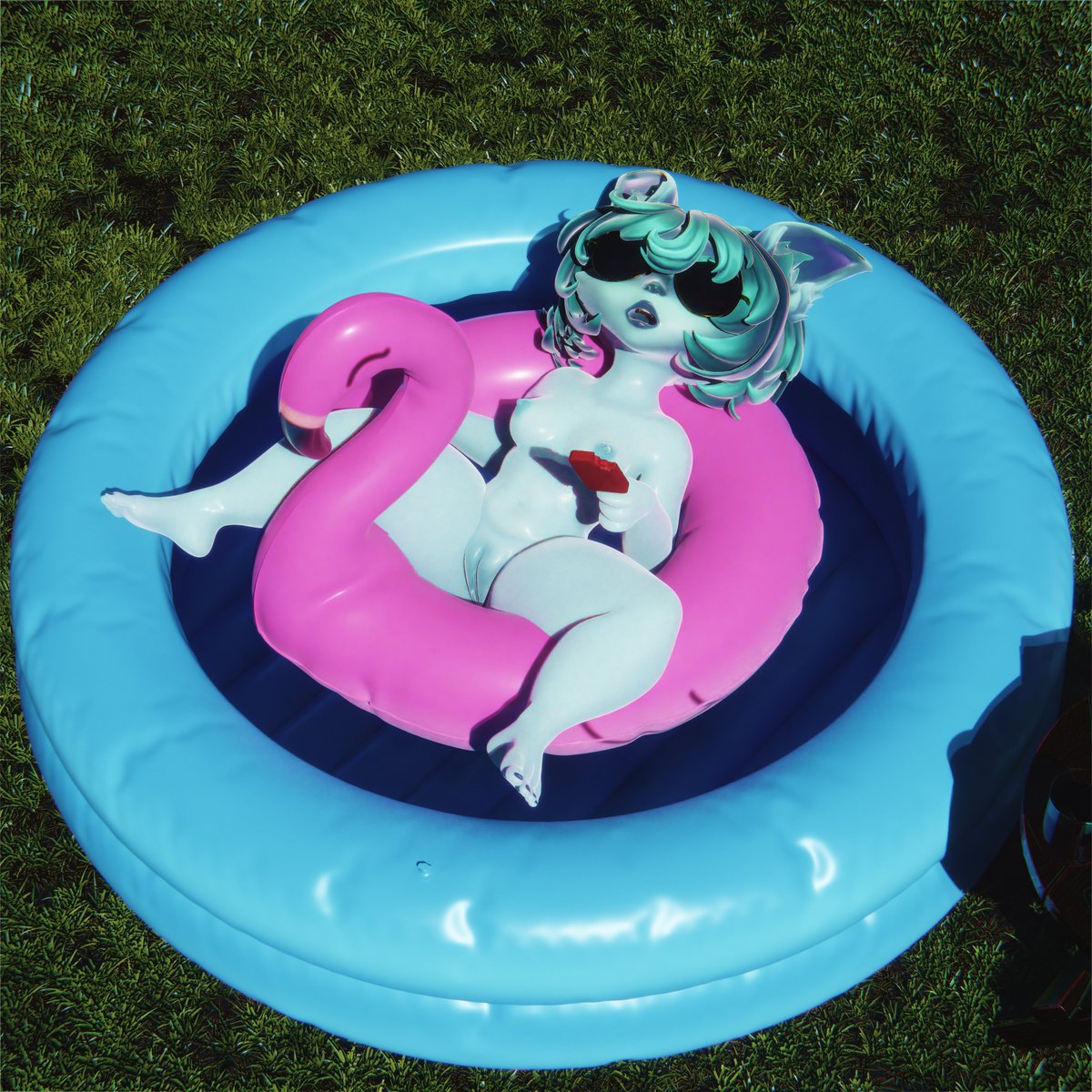 TheBottomBeach's tweet photo. Re rendering some old ones now that I have a better setup. #Vex #3d #blender #Leagueofegends https://t.co/KzBmTZlLs1