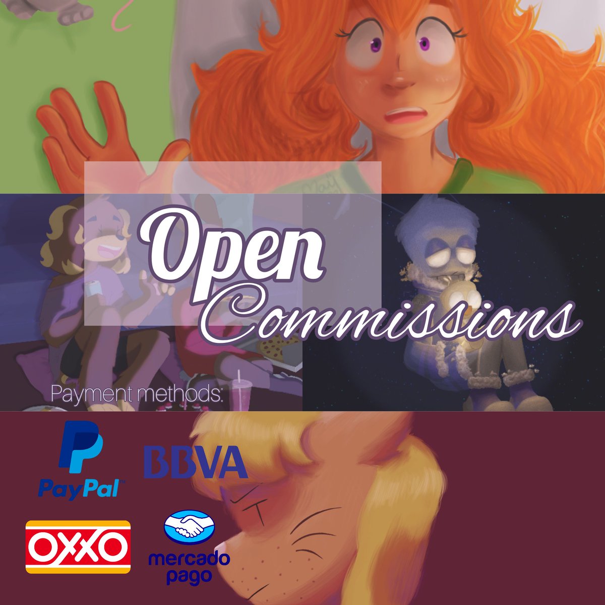 riseofthepies's tweet photo. Hello! I'm opening commissions to help paying my medical treatment. Shares are really appreciate 🫶
#opencommission #emergencycommission #fanart #art #comisionesabiertas https://t.co/n9to9W8mcA