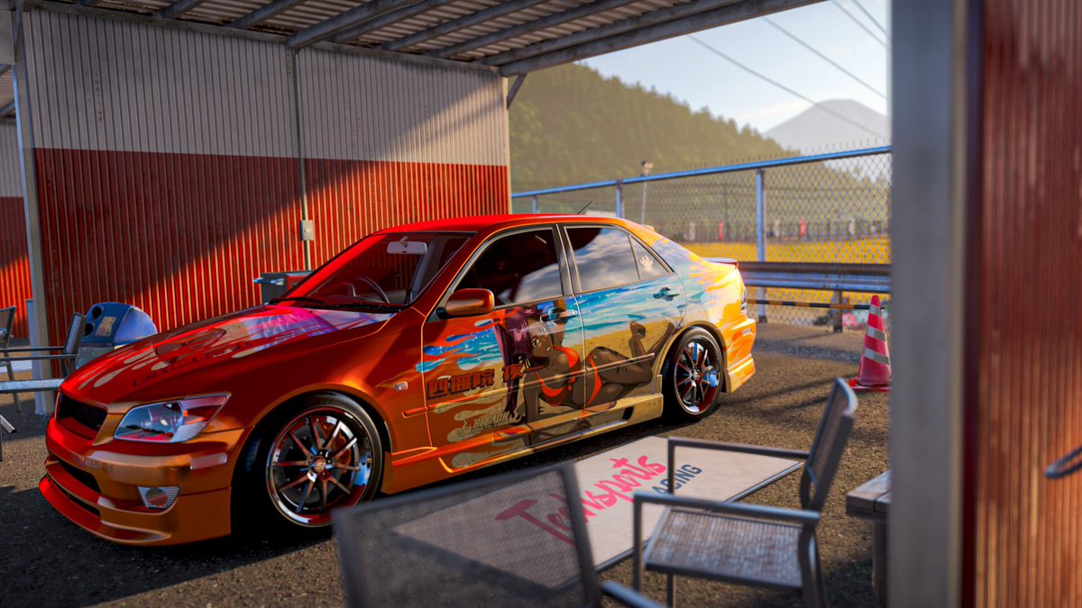 TarryJupiter471's tweet photo. More Bleach wraps! This time Yoruichi and Rukia #ForzaHorizon6 #ForzaShare #VirtualPhotography #BLEACH 

Share codes
Toyota Altezza - 112 069 970
2014 BMW M4 - 128 391 822 https://t.co/jlgxzo6aD3