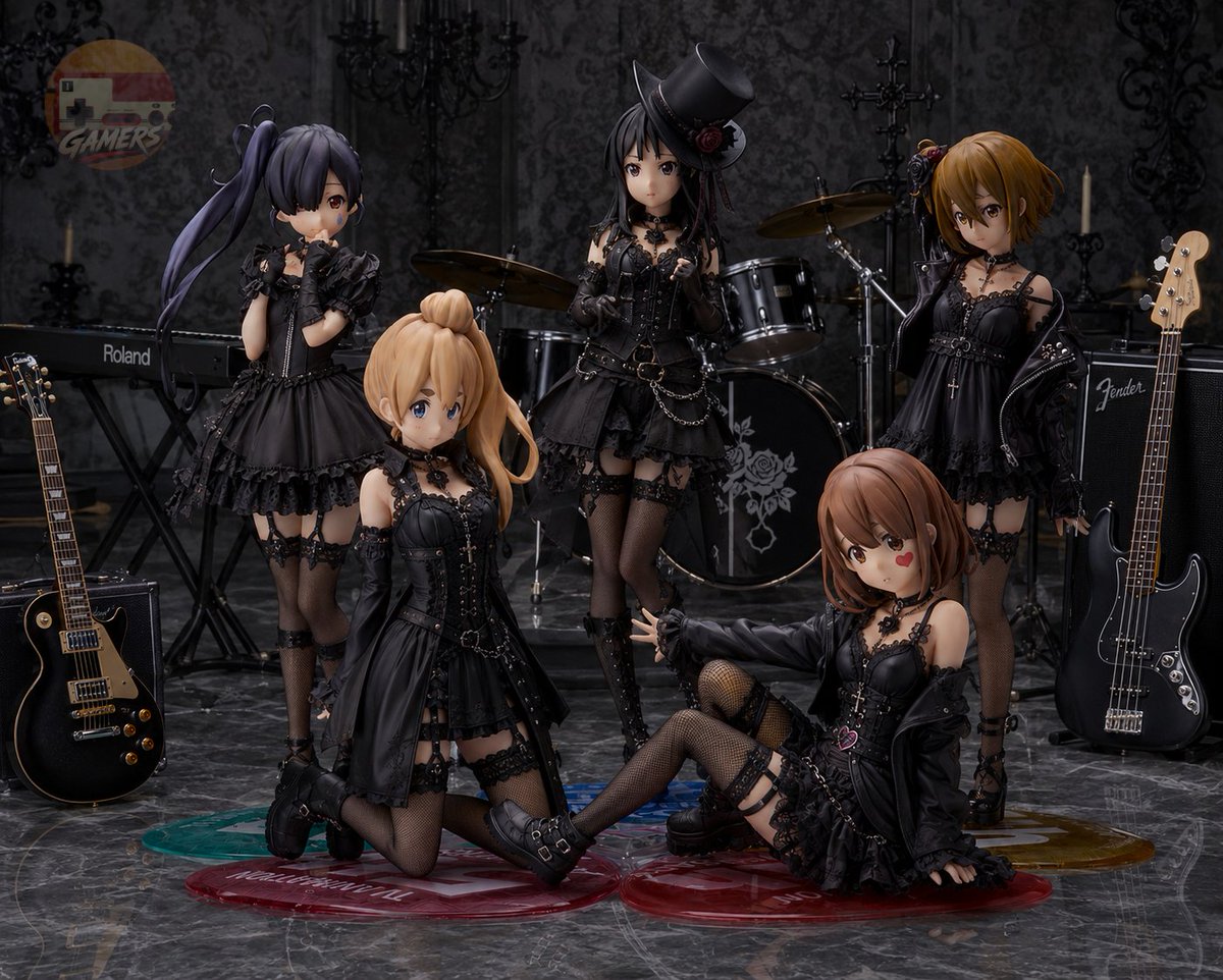 MarianGameplay's tweet photo. K-ON estilo gótico ‼️🌹🥰

#KON #Keion #HTT #YuiHirasawa #MioAkiyama #RitsuTainaka #MugiKotobuki #AzusaNakano https://t.co/bDn43ygvEU