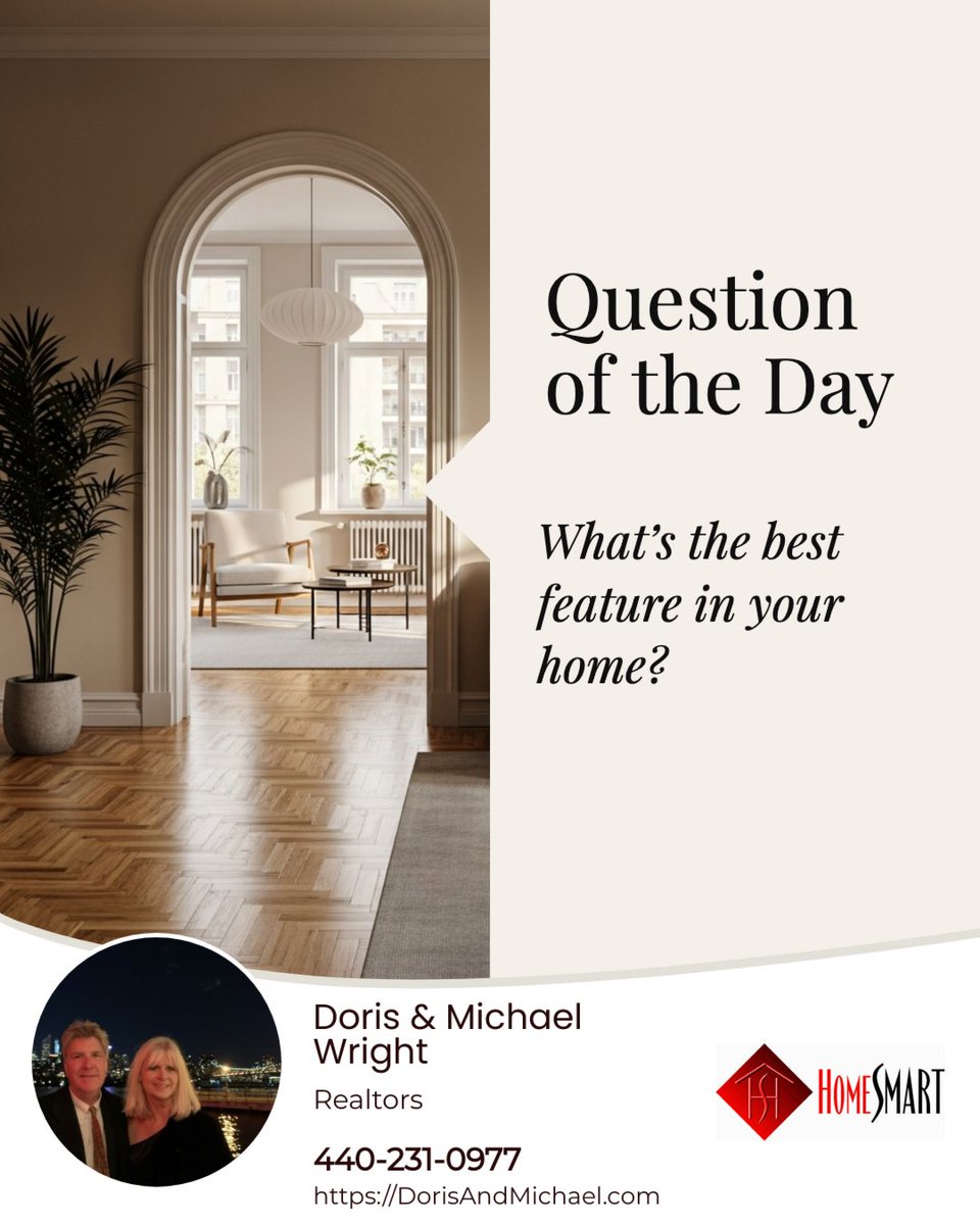 doriswright1's tweet photo. Every home has that one standout feature 🏡✨

Maybe it’s the charming archways, the natural light, the backyard made for entertaining, or simply the feeling you get when you walk through the door.

What do you love most about your home?

#realtor#realestate #MentorOH https://t.co/occoontILX