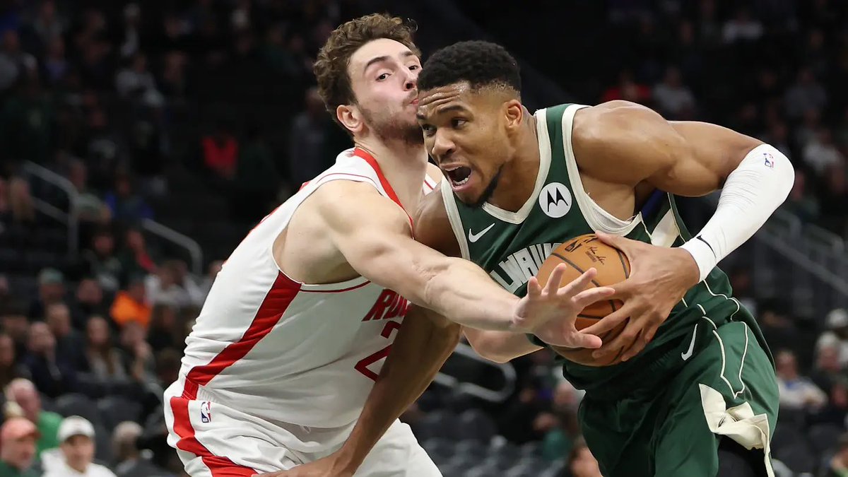 SleeperRockets's tweet photo. The Rockets are not expected to pursue a Giannis Antetokounmpo trade this offseason, per @JakeLFischer https://t.co/K7eeRt4Gg1