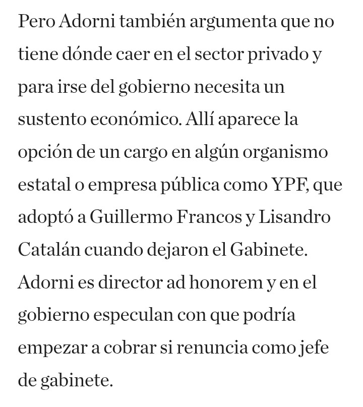 mgposada's tweet photo. Lo de Adorni puede ser mera especulación periodística.
Lo de Francos y Catalán es realidad.
El mileismo usa como botín al Estado, tanto como cualquier gobierno anterior.
Solo los débiles mentales necesitados de creer q no los volvieron a sodomizar, no lo ven. https://t.co/xSjlhS47dw