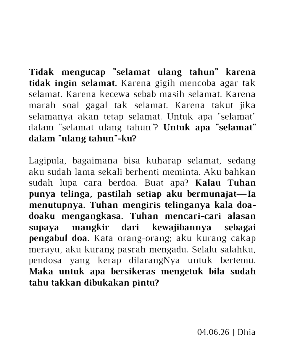 swwicide's tweet photo. selamatkan aku ke dalam kematian, dua puluh dua.

tw / cw : death , religious distress , body imagery , extreme devotion https://t.co/HvvLFkLghy