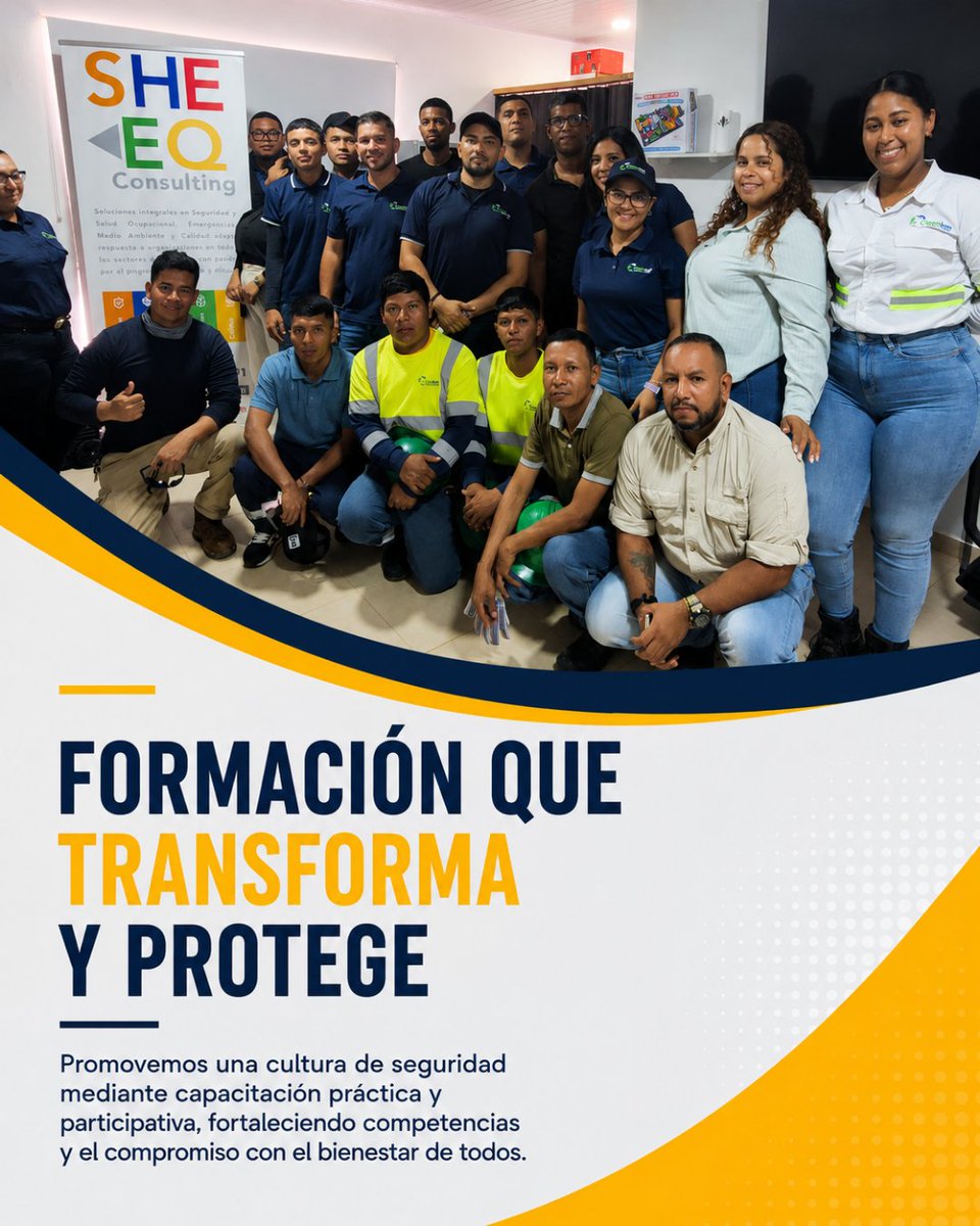 sheeqconsulting's tweet photo. Los participantes reforzaron uso de arnés, ascenso y descenso controlado, puntos de anclaje, desplazamiento vertical y maniobras básicas de rescate.

Formamos equipos con criterio preventivo. 🦺

#TrabajosEnAltura #Rescate https://t.co/ASc356cvBS