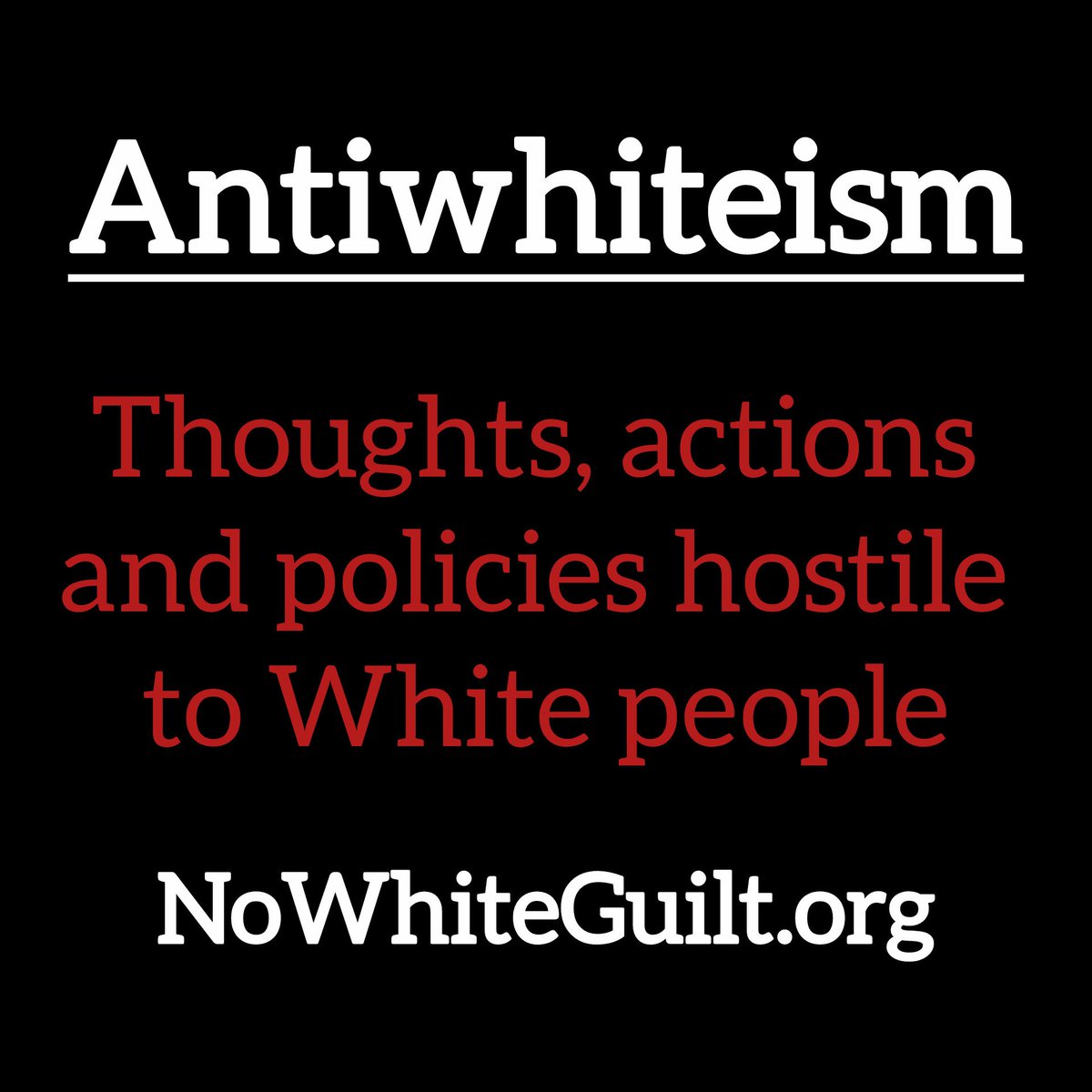 Justin_McDaniel's tweet photo. @Bubblebathgirl @elonmusk 100%

Antiwhiteism is a scourge on the West. https://t.co/iQo2bhWApz