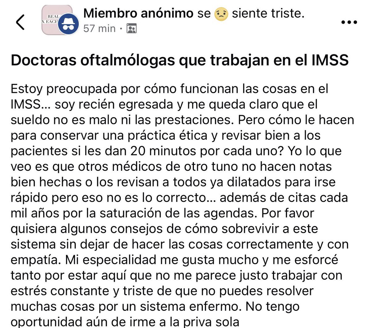 anamagu86's tweet photo. @lasillarota  mira como los especialistas del IMSS quieren hacer bien las cosas pero 20 minutos por pacientes son chigaderas!!! Y más para pacientes de primera vez. Que habrán más turnos, que contraten más personal. Los pacientes merecen el tiempo necesario @zoerobledo @Tu_IMSS https://t.co/20ew1Ug82i