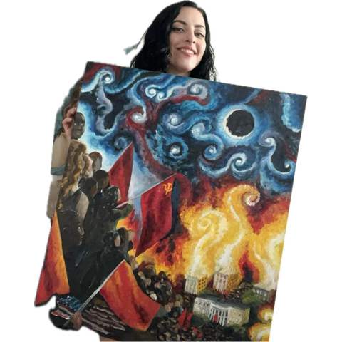 ArtsyMarx1st's tweet photo. consider getting yourself a work of fine art! Todays the day yall, brighten up those drabby walls 🎨🖼️🖌️ https://t.co/RiX0UKJ8aT