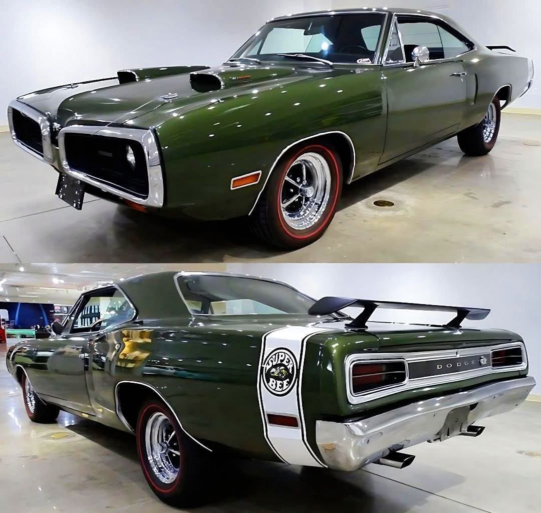 HappyMotorhead's tweet photo. Yay or Nay?
This 1970 Dodge Coronet Super Bee looks ready to sting the pavement... or just embarrass your daily driver at the stoplight? 🐝💨
#SuperBee #DodgeMuscle #ClassicCar #YayOrNay https://t.co/QnIXIre0vX