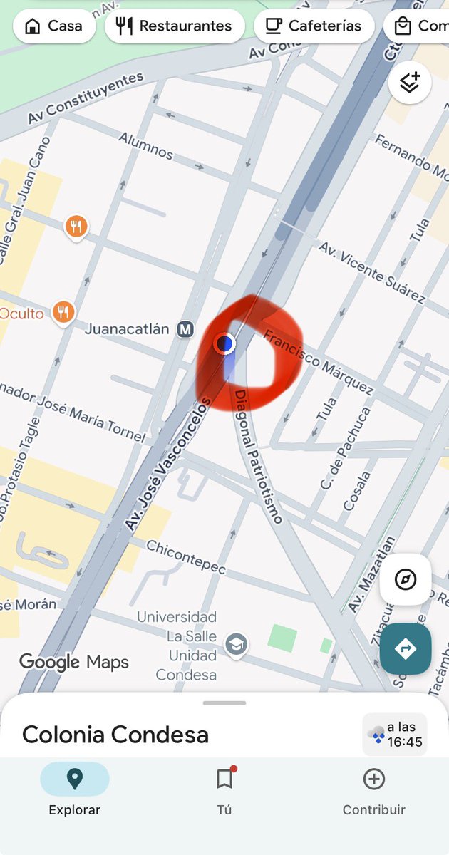 clauis83's tweet photo. DESDE AYER no funciona el semáforo del cruce de diagonal patriotismo con José Vasconcelos y en cualquier momento va a ocurrir un accidente @OVIALCDMX @UCS_GCDMX https://t.co/YWENr5pPDq