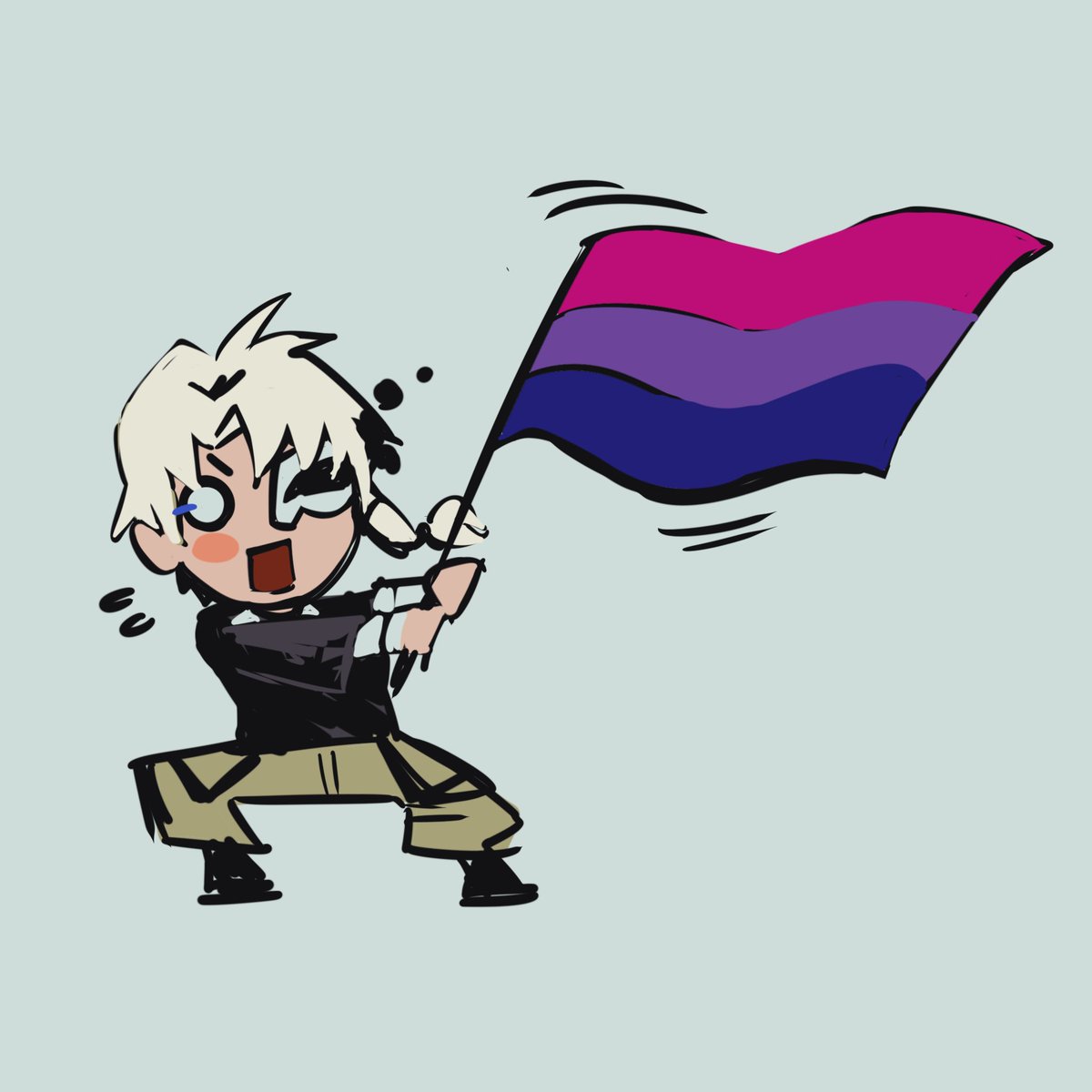 pablodunusin's tweet photo. Happy pride and bisexual day https://t.co/sV2ddgGhPa