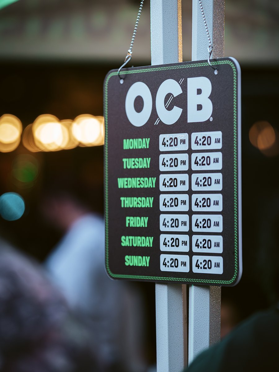 ocb_usa's tweet photo. We checked the hours. You’re right on time. 😎 #rollocb https://t.co/EmU9dgFMgz