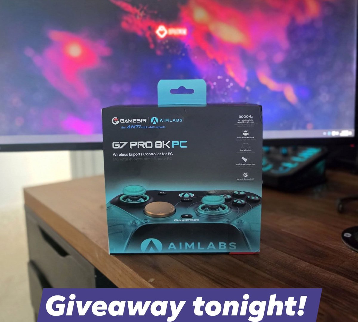 Soltek's tweet photo. I've got some exciting news! Tonight at 7 PM MST, I'm doing a GIVEAWAY!

I'll be giving away this beast tonight on Rumble. Link below!

RULES:
✅️Follow me on Rumble link: https://t.co/uGePZuqdYs  , &amp; retweet -  tag a friend 

Thanks to @mygamesir https://t.co/VJVQ0KxK0E