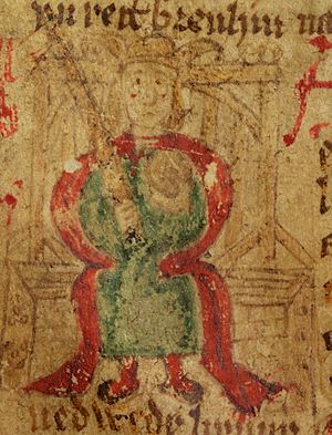 PingCymru's tweet photo. > Cadwallon ap Cadfan
> King of Gwynedd
> Forces the pagan king of Mercia into an alliance
> Invades Northumbria and kills the newly Christian ruling family
> Rampages around northern England for a year
> Dies

What was his problem https://t.co/V2L7lZY7RV