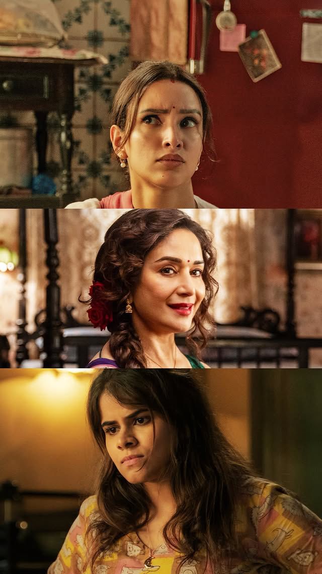 Abhinav_MadzFan's tweet photo. #MaaBehen release Day is finally here! 
The last few days have been all about endless waiting, the constant checking for updates, counting down every single day (Ek Do Teen) &amp; the excitement overload-it's all been worth it.
Time to meet Rekha ji❤️ #MadhuriDixit
#MaaBehenOnNetflix https://t.co/lkItSKKqbG
