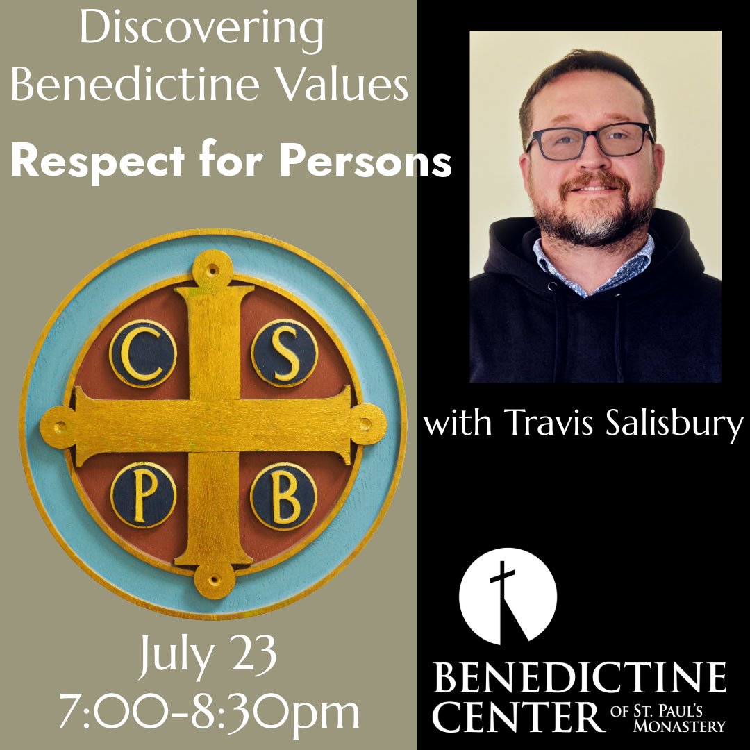 st_monastery's tweet photo. Offerings happening soon for the Discovering Benedictine Values Series. Sign up today and gain insight from facilitators 
rooted in Benedictine wisdom and enriched by their personal experiences.

https://t.co/x9FQXZuiq4 https://t.co/LHS3eRrHRB