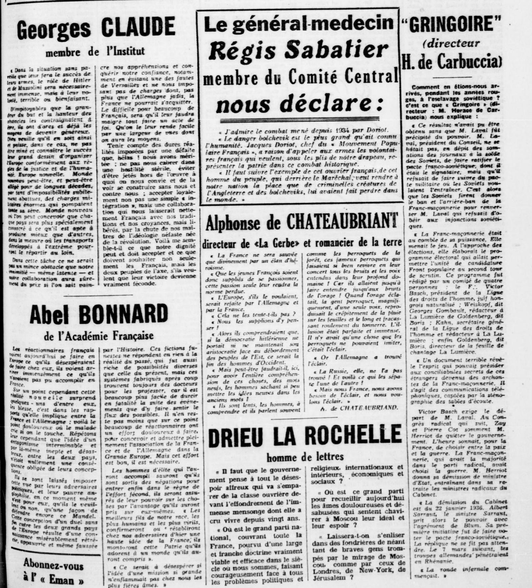 F04RsN's tweet photo. @Engloulevent @Saint_JohnPerse @UmbriciusR Vraiment, ces positions stupides consistant à présenter Hitler comme l'ennemi des Blancs et non précisément ses ennemis est une aberration. Lisez Céline, Rebatet, P.-A. Cousteau ("l'Allemagne, avec tous ses défauts, fut la dernière chance de l'homme blanc"). Et tant d'autres ! https://t.co/93blLsQHSx