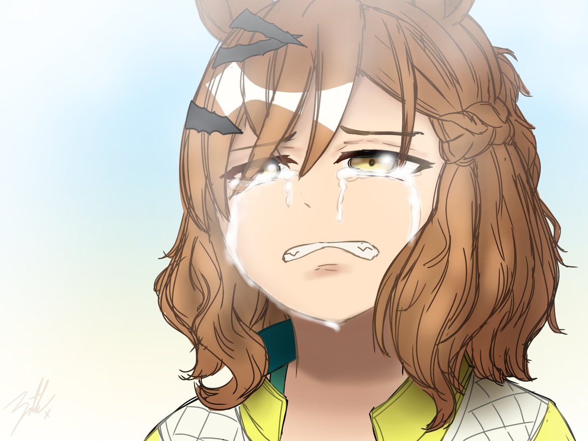 HanakoHakurei's tweet photo. Poketto the Jungle derby

After winning Tokyo Yushun race at 2001, Jungle Pocket's screamed

Art reference: Gwanggaeto's the Great Conqueror

#ウマ娘 #umamusume https://t.co/i1G4vqiHoG
