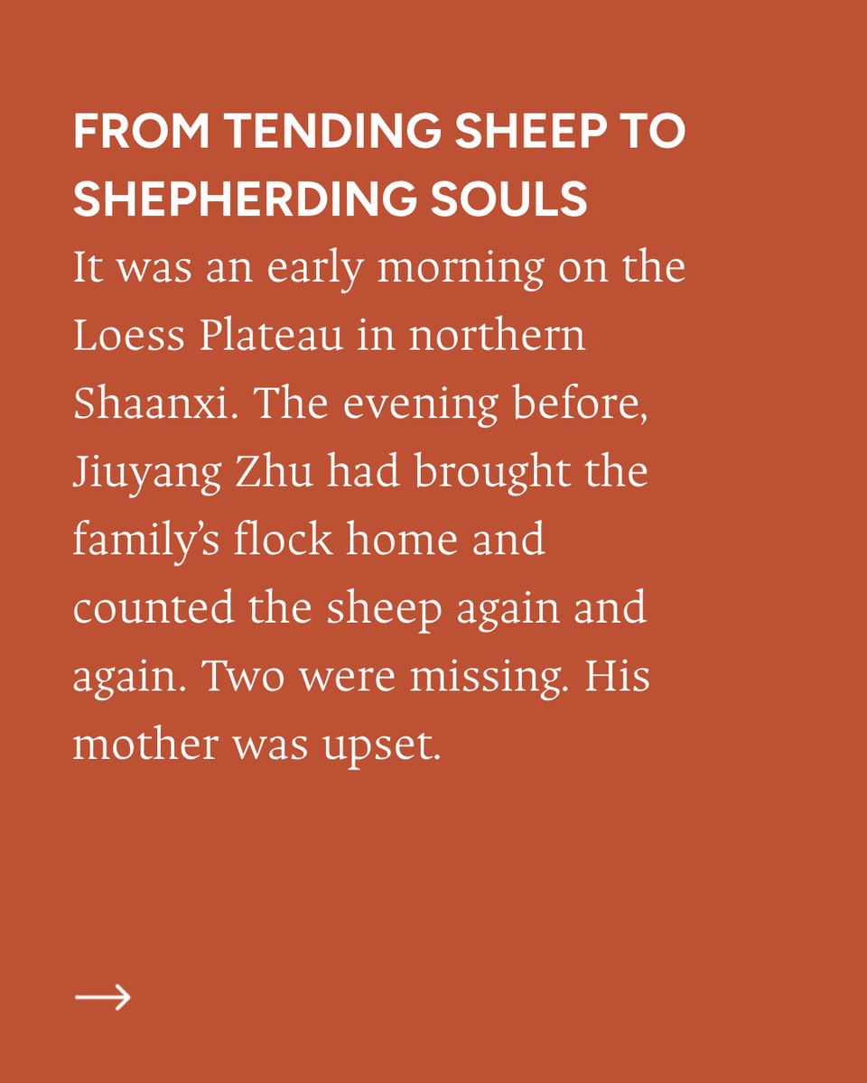 ChinaSourceOrg's tweet photo. 🐑 As a boy on the Loess Plateau, Jiuyang Zhu once searched the hills for a lost lamb.

🎨 Years later, after becoming an artist, a Christian, and eventually a pastor, that childhood memory returned with new meaning.

👉 Read the full story:
https://t.co/qVNBDles1s https://t.co/wrtZAmSpZ7