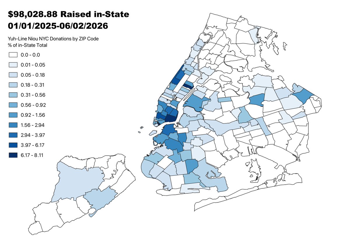 RBroszkowski's tweet photo. @NYWFP @nycDSA @david4queens @JeniferRajkumar @Samantha4Queens @PiaRahman37 @EonHuntley4BKN @stefanizinerman @CCT4NYC @edilan37 @illapaNYC @JasminSanchezNY @ConradforHarlem @jordanjgwright @AberKawas @RagaForQueens @votejgr @jessicaramosqns In Senate District 27, @yuhline (Blue) vs. @graceleefornyc (Orange) https://t.co/mNC7U2rCXa