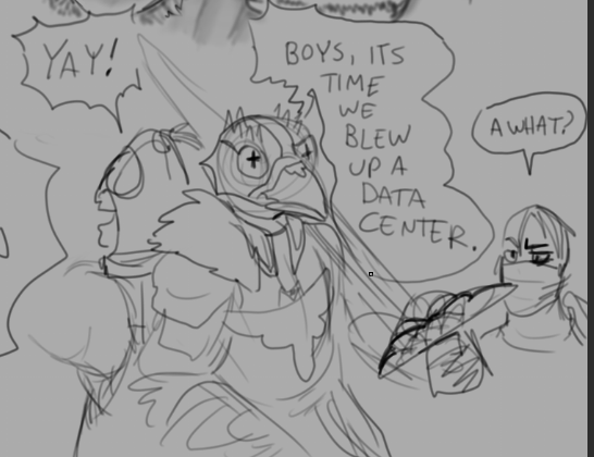 cockal0rum's tweet photo. replacing this part of a comic im working on, so I'll share this outtake WIP panel https://t.co/NCVtfwFsQq