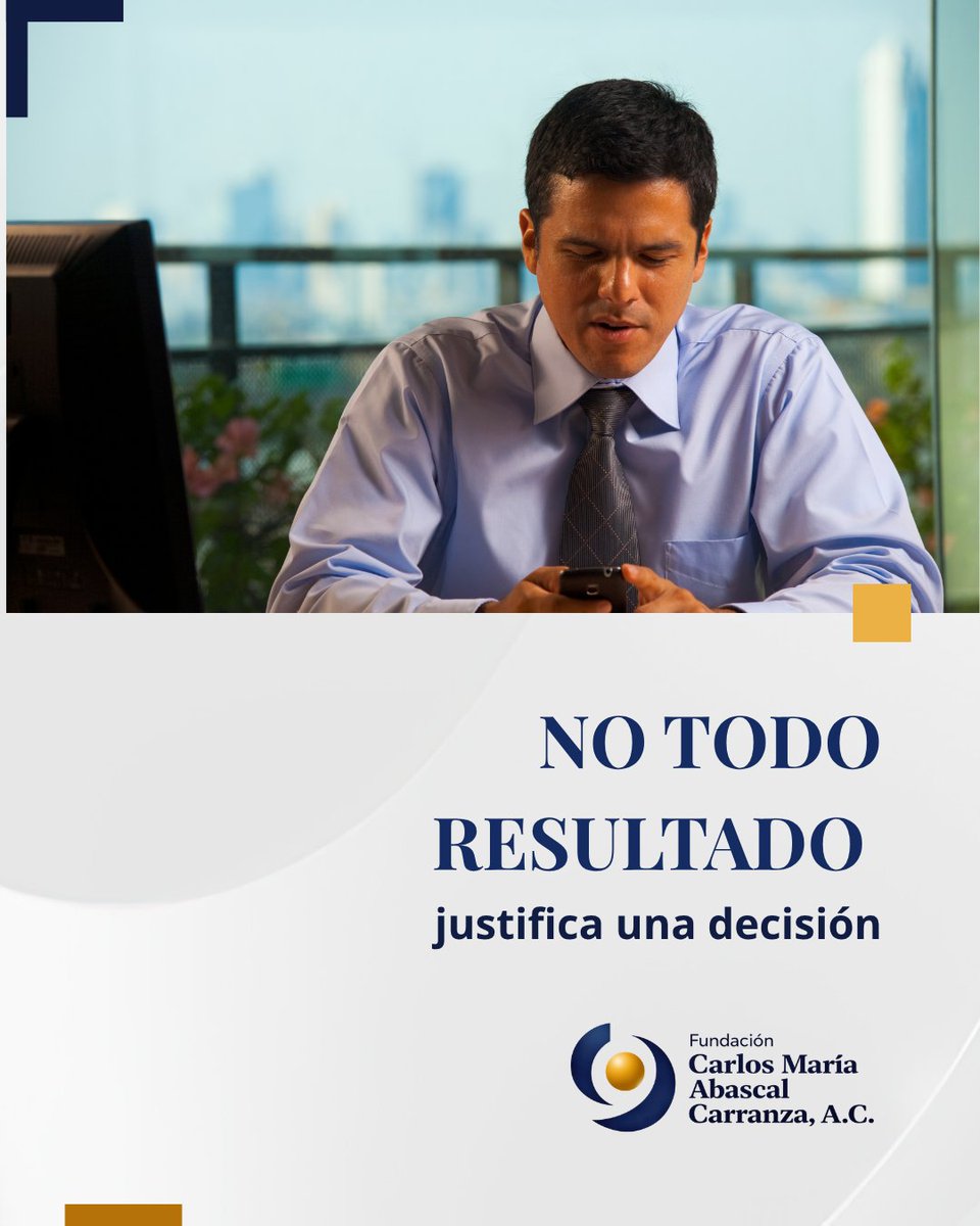 FCarlosAbascal's tweet photo. Hay decisiones que funcionan… pero dañan.
Hay resultados que brillan… pero dejan costos humanos.
El criterio aparece cuando no basta preguntar:
“¿funciona?”
También:
“¿es correcto?”

Decide con resultados, sí.
Pero nunca sin conciencia.

#InspiraLíder #Criterio  #LiderazgoÉtico https://t.co/TFGfqZgsxM