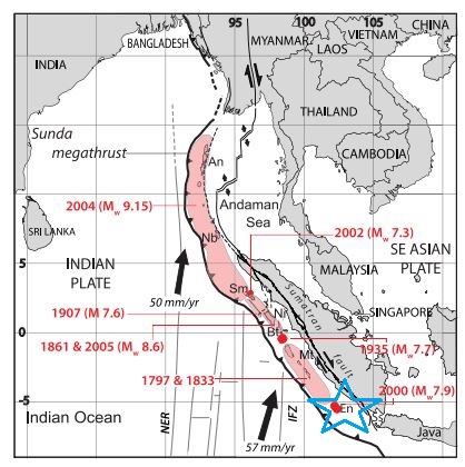 JoseRodRibeiro's tweet photo. 4 June 2000 16:28 UT
Mw7.9 #earthquake along Sunda Megathrust followed by a M6.7 11 min later, hit offshore Bengkulu, Sumatra, Indonesia, collapsing houses and killing 103 people. Felt as far as Kuala Lumpur.
https://t.co/86CuSnQJcY
https://t.co/faxDhKJMNt
https://t.co/FtisT99YsA https://t.co/rWpXuqMnKg