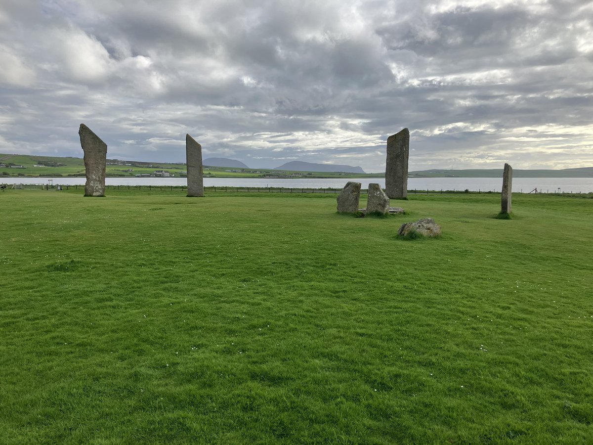 CasegFraith's tweet photo. We later visited the Broch of Gurness, the Standing Stones of Stenness and the Ring of Brodgar https://t.co/t4ZWOHwziZ