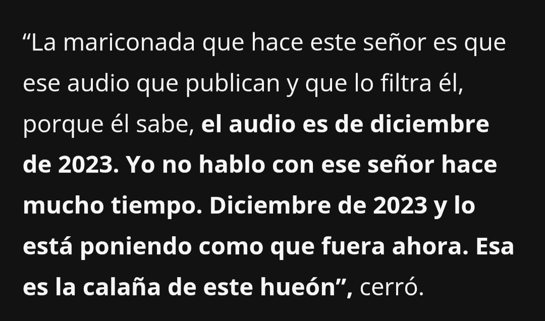 mapg22's tweet photo. @DRESTRUM__Pl @Neni_54 AUDIO DEL 2023....SACO DE WEA!!!!! https://t.co/nK1Ef9etqQ