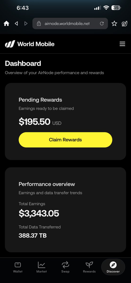 CockCoin_ADA's tweet photo. 🌐🐓 COCKPIN STRIKES AGAIN 🐓🌐

Another day.
Another reward claim.
Another revenue stream fueling the ecosystem.

💰 $195.50 claimed
📡 388.37 TB of data transferred
🌍 150 World Mobile Spark AirNodes and growing https://t.co/LisZIyEKDv