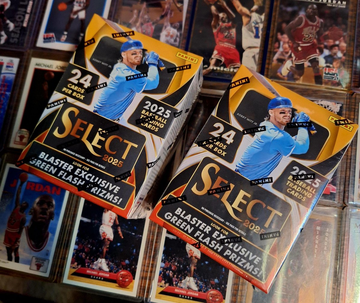 spacedbetween's tweet photo. Made a comment about never ripping Select MLB before at the local card shop, owner put these down and said "$20 a piece, lets get ya addicted" 🤣🤣
@CardPurchaser https://t.co/5QUUPrtehN