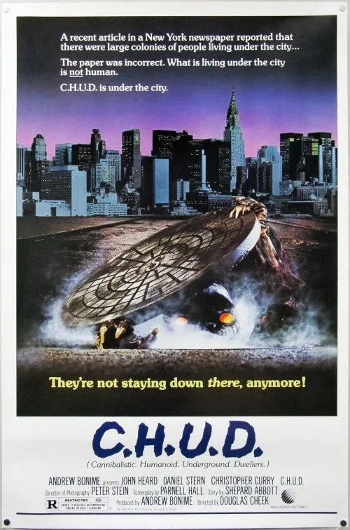 Jeff_Weimer's tweet photo. @ATRightMovies Ooh, C.H.U.D. https://t.co/umywdID5bc