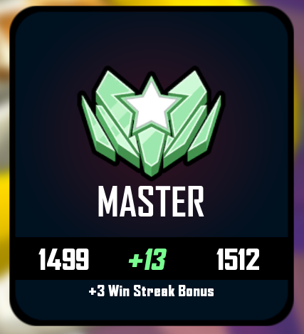 RagingHadouken's tweet photo. After 430+ hours of playing. I finally hit my goal of Master in Rivals of Aether 2 🙏 https://t.co/8LyfIsiGew