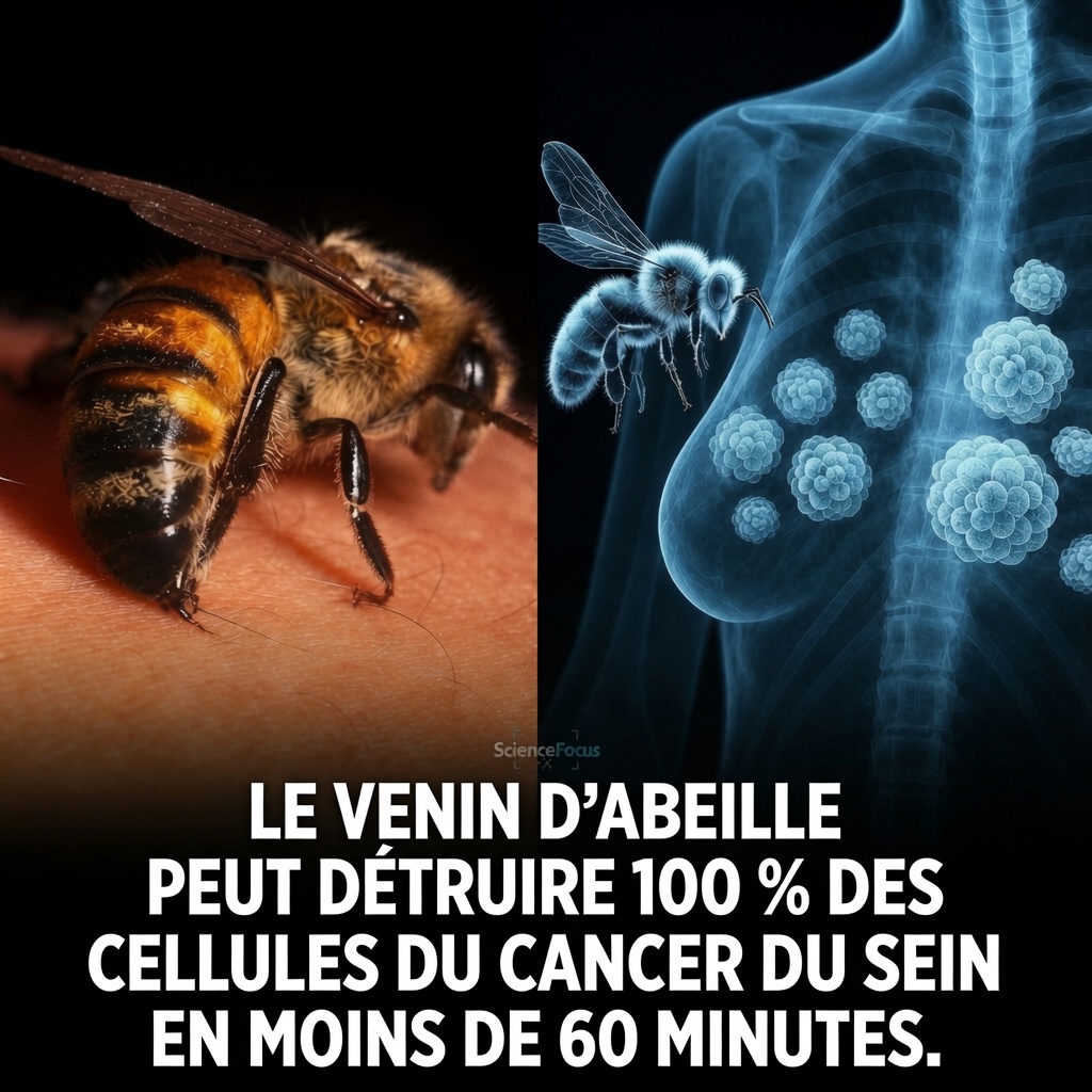 logixca's tweet photo. Une minuscule abeille a pu faire ce que la chimiothérapie n’a pas réussi à accomplir.

Des scientifiques en Australie, dont les travaux ont été communiqués le 1er septembre 2020, ont découvert que le venin d’abeille mellifère peut éliminer 100% des cellules agressives du cancer du sein en moins de 60 minutes.

Et les cellules saines autour d’elles? À peine touchées.

Cette percée est l’œuvre de la Dre Ciara Duffy et de son équipe à l’Harry Perkins Institute of Medical Research, en collaboration avec l’Université d’Australie-Occidentale.

Ils ont testé du venin prélevé sur 312 abeilles mellifères et bourdons provenant d’Australie, d’Irlande et d’Angleterre.

La cible: le cancer du sein triple négatif et le cancer du sein enrichi en HER2. Deux des formes les plus mortelles et les plus résistantes de la maladie.

L’arme: la mélittine. Le même petit peptide qui provoque la brûlure d’une piqûre d’abeille.

À une dose précise, la mélittine a complètement perforé les membranes des cellules cancéreuses en moins d’une heure. En seulement 20 minutes, elle a bloqué les signaux chimiques dont les cellules cancéreuses ont besoin pour croître et se multiplier.

Le venin de bourdon, qui ne contient pas de mélittine, n’a eu aucun effet. Zéro résultat, même à fortes concentrations.

Les scientifiques ont ensuite recréé la mélittine de façon synthétique en laboratoire et ont obtenu des résultats presque identiques, ce qui signifie qu’aucune abeille n’a besoin d’être blessée pour développer ce traitement.

Publiés dans la revue à comité de lecture "npj Precision Oncology", ces résultats sont encore au stade préliminaire (en 2026). Aucun essai chez l’humain n’a encore été réalisé.

Mais une chose est claire: la nature cache des réponses depuis toujours, parfois via les plus petites créatures de la Terre.

-- --

Référence: Harry Perkins Institute of Medical Research / npj Precision Oncology (Dre Ciara Duffy et al., 21 avril 2023... mais ça réfère à des travaux du 1er septembre 2020)

https://t.co/FgvNOzBRnp

https://t.co/vimtzHHOl1

https://t.co/Z3ot986vFv

Pour résumer...

La mélittine détruit les membranes des cellules cancéreuses en 60 minutes et bloque les voies de signalisation essentielles à la croissance (en supprimant l'activation d'EGFR et d'HER2) en 20 minutes.

Une concentration spécifique de venin ou de mélittine synthétique peut provoquer la mort de 100% des cellules cancéreuses tout en épargnant les cellules mammaires normales, alors que le venin de bourdon n'a montré aucun effet de ce type.

La mélittine synthétique a reproduit les effets anticancéreux du venin naturel, suggérant que la récolte des abeilles n'est pas nécessaire pour un éventuel développement thérapeutique.

https://t.co/3Cm5HW7oux

https://t.co/Y5ZlbzdScu

https://t.co/0CNwTA35XN

Prenez le temps d'aller lire la science derrière le mécanisme d'action pour comprendre, par vous-mêmes, que d'autres cancers pourraient être adressés par une approche similaire.

C'est tellement fort comme découverte qu'on peut imaginer que l'establishment, le complexe industriel du cancer, pourrait être très nerveux en regard de cette découverte.

-- --

Notez que cette approche n’est pas utilisée au Canada (ni ailleurs) en traitement clinique standard.

Le venin d’abeille et la mélittine (le peptide principal responsable de l’effet anti-cancer) restent au stade de la recherche préclinique.

Il n’existe pas encore d’essais cliniques chez l’humain aboutis ni d’approbation par Santé Canada, la FDA ou l’EMA pour traiter le cancer du sein.

Ceci dit...

Au Canada, des chercheurs de l’Université de la Colombie-Britannique (UBC) ont publié en 2024 une étude préclinique intéressante: ils combinent la mélittine avec un virus oncolytique modifié pour traiter le cancer du sein et le mélanome chez la souris. C’est prometteur, mais cela reste au stade expérimental en laboratoire.

https://t.co/mW5zDKZdCd

Il faut cependant garder à l'esprit que la mélittine est toxique à l’état brut et doit être fortement modifiée (nanoparticules, ciblage spécifique) pour être sûre.

Il faut encore évaluer la sécurité, la dose optimale, la méthode d’administration et l’efficacité chez l’humain (essais de phase I, II, etc.).

Aucun traitement à base de venin d’abeille ou de mélittine n’est approuvé pour le cancer, aujourd’hui.

Des progrès pourraient arriver dans les prochaines années mais ce n’est pas encore une réalité thérapeutique. N'hésitez cependant pas à en parler avec un oncologue, lorsque ça vous concerne, vous ou une personne proche de vous.

Pour l'heure, ça alimente l'espoir d'une ou de plusieurs solutions qui pourraient révolutionner le traitement de certains cancers du sein et probablement, d'autres cancers, aussi.

Et ça donne des idées, pour des approches semblables.

-- --

Archive: https://t.co/R571FldLgU

-- --
