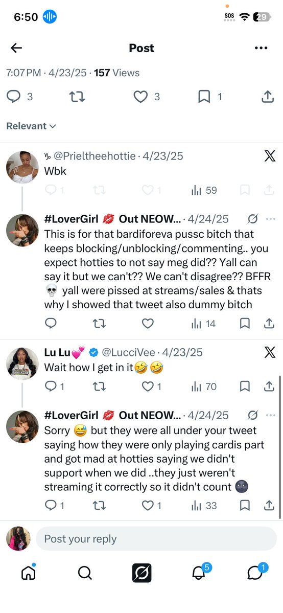 installiwetrust's tweet photo. @mothabardi @KehlanisMaid Oh wait I would’ve found my info to back me up but she deleted it 🙁 theres a link where her post would’ve been so no, it’s not fake.: https://t.co/oW3ya80TF9