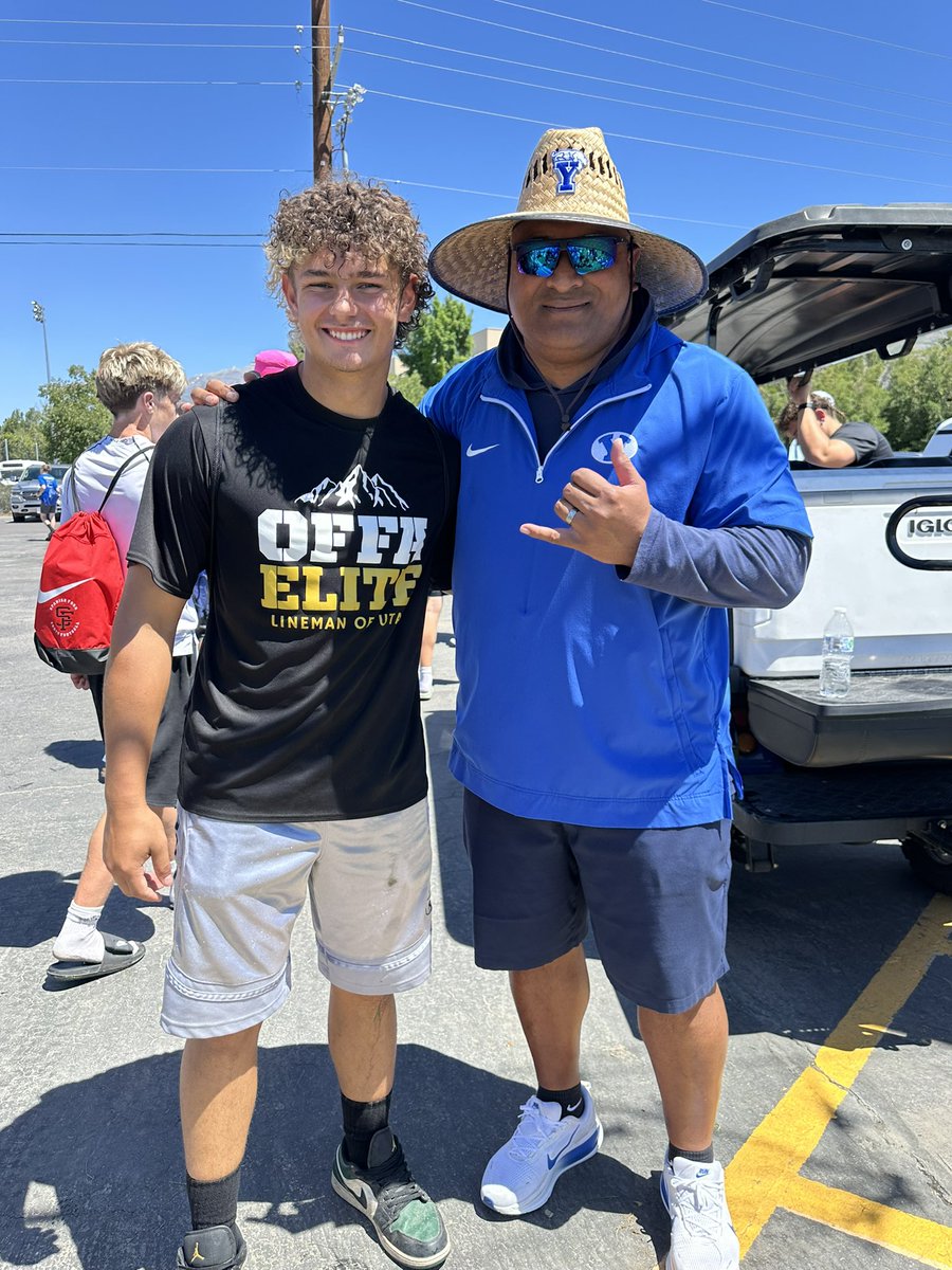 Logan_Mcclure44's tweet photo. Extremely blessed to have received MVP for BYU camp this week! It was such a great camp and great coaches. @BYUfootball 

#blessed #dreambig #workhard #keepgrowing #keepworking #godissogood #loganmcclure #beyourbestself

@TheOpening @TheUCReport
@UANextFootball
@247recruiting
@PrepRedzoneUT @CoachKofe @OFFA_Academy @uttrenches @Andy_Pham1 @ChadSimmons_
@mooseb90 @rivals
@All_Poly_Sports @brandonhuffman @af_fbrecruiting @coachlanceo @bench424nmore @gregbiggins
@KjarEric @coachstevie_96
@cowstown @CoachOno @Tana_Vea @Coach_SD
@CoachChinander @CoachTB02 @coachfrankmaile @delanefitz
@OGMacDC @Rundatheball
@CoachHuntSUU @zstrand9
@bench424nmore
@Rundatheball @coachaliifua @Coach_Needham67 @FilipeSitake @CoachMurphyQB @CoachJDominguez
@coachcasados @Coach__Anderson
@CoachClark @_coachclark @kanuch78
@FilipeSitake @Coach_Needham67
@Coach_Popp @kalanifsitake @CoachBrown_SUU