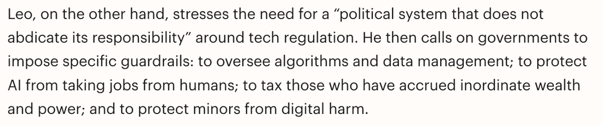 NxtGenComp's tweet photo. Retweeting the Pope wasn’t on our bingo card, but there’s a first time for everything, and he’s absolutely right on all fronts. 💯 https://t.co/ZKREgOabvt
