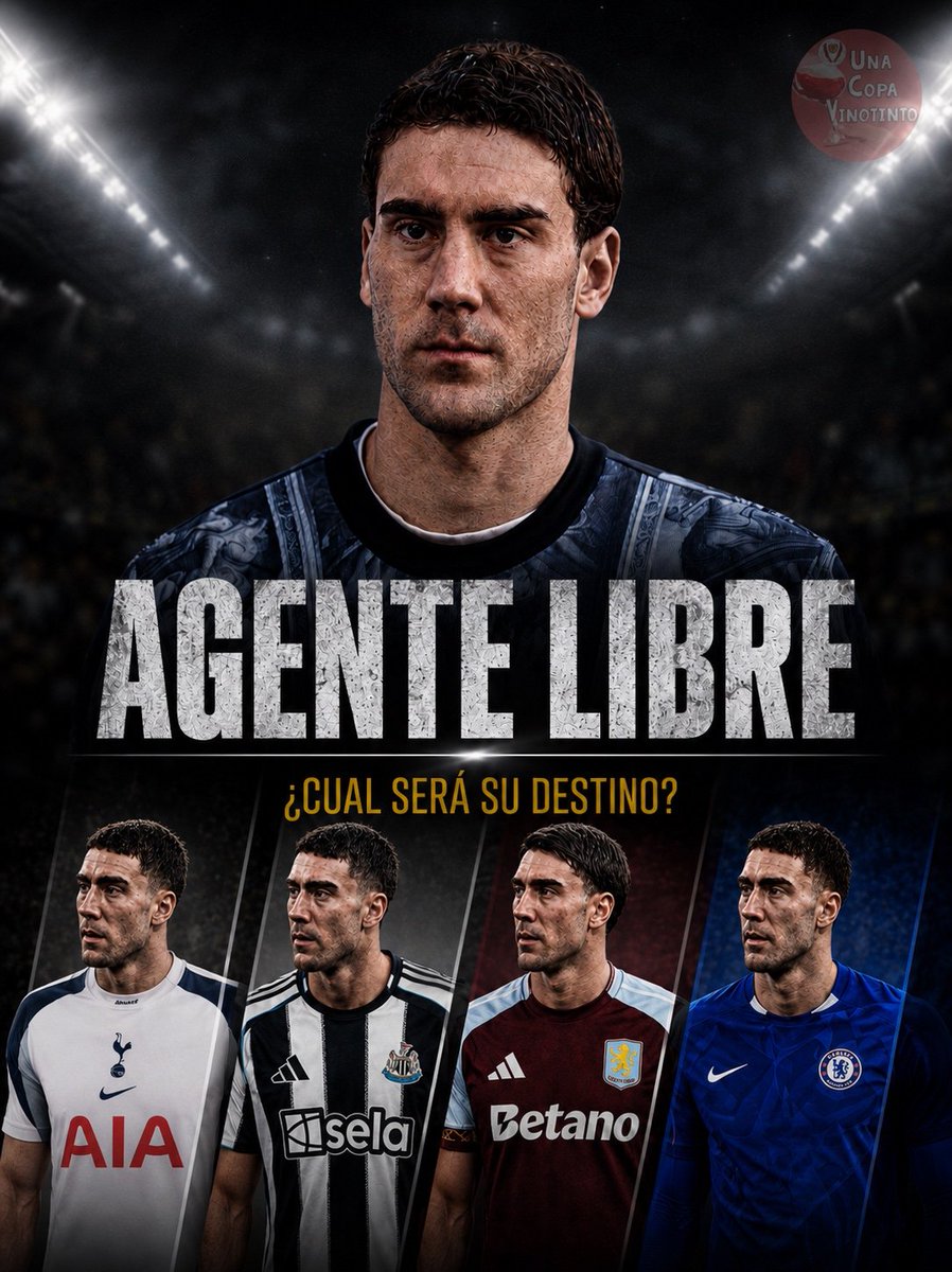 Lacopavinotinto's tweet photo. 🚨 Dušan Vlahović 🇷🇸 es agente libre y no renovará su contrato, por lo que pondrá fin a su etapa en la Juventus.

⚽ A sus 26 años, el delantero serbio se convierte en una oportunidad del mercado y varios clubes ya siguen de cerca su situación.

👀 ¿A qué equipo irá Vlahović? https://t.co/T2AgWaW3Bq