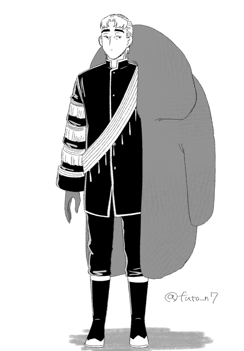 futo_n7's tweet photo. グリュ(マハ衣装) https://t.co/rL9TXIE8Du