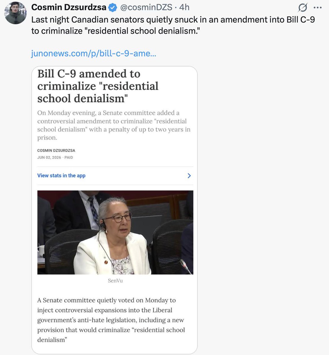 BostonCharlie5's tweet photo. https://t.co/RKuCwN8zsd
Lisa Power

Trying  to protect the UN grift by not having anyone question the hoax that got  UNDRIP passed. The best way to know someone is lying is when they make  illegal to ask questions. https://t.co/7cRLxV4wdS