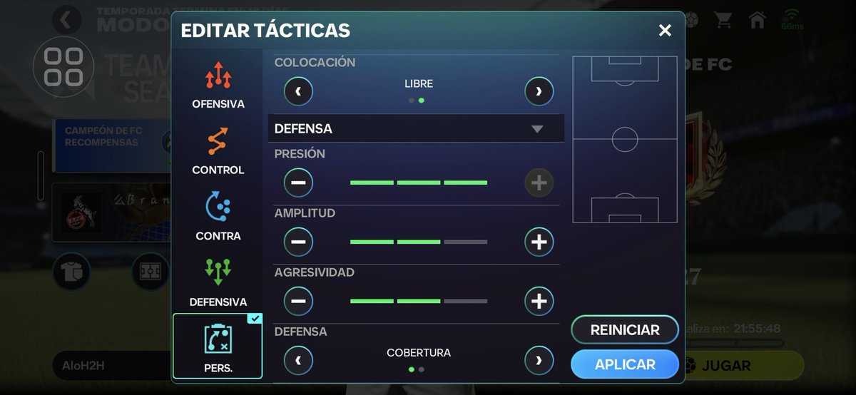 Brandlm7's tweet photo. @armandoquirog41 @ElGiio98 @tutiofifa @jmJuan1515 Uso la misma bro, aqui están las tácticas que uso https://t.co/t7xu5iK8de