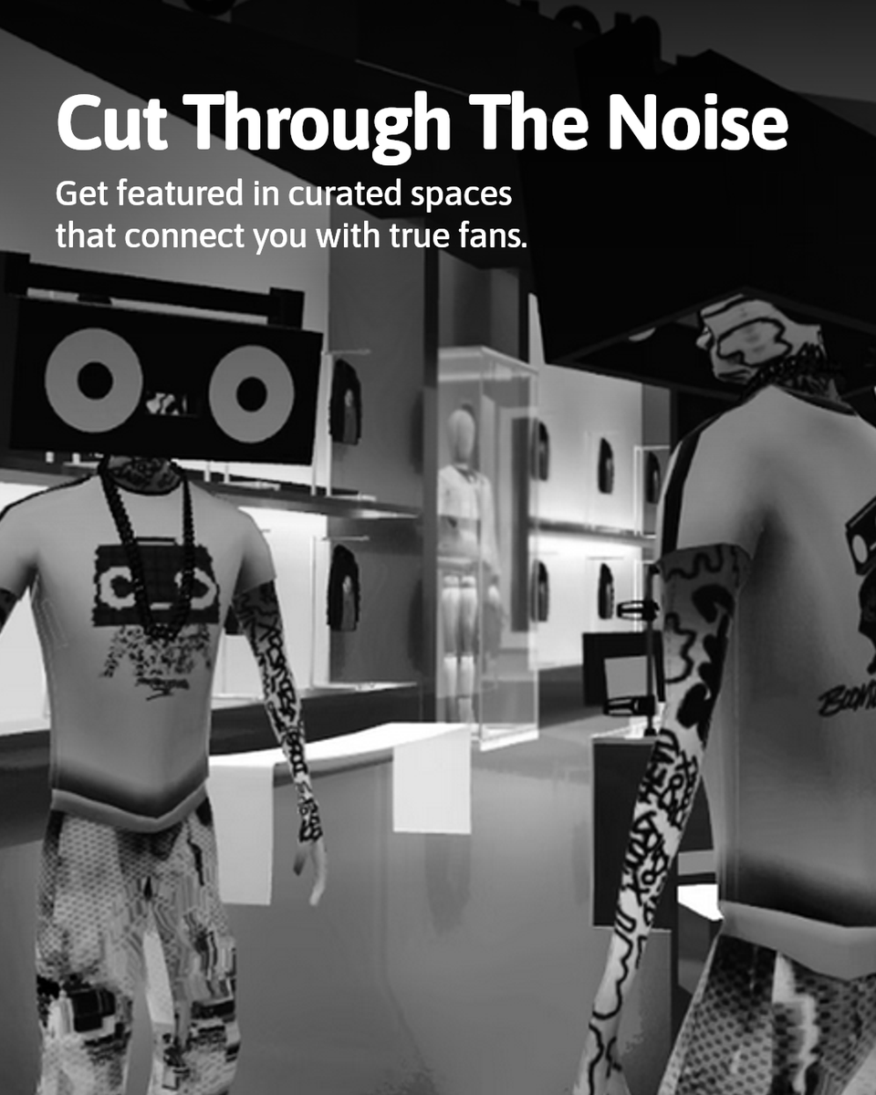 CryptoBeatRadio's tweet photo. Curated spaces help new creators stand out in a crowded feed! They cut through the noise and connect you with fans who truly vibe with your art. Comment GO if you’re ready to rise above the noise! https://t.co/ExRd2o2u8o