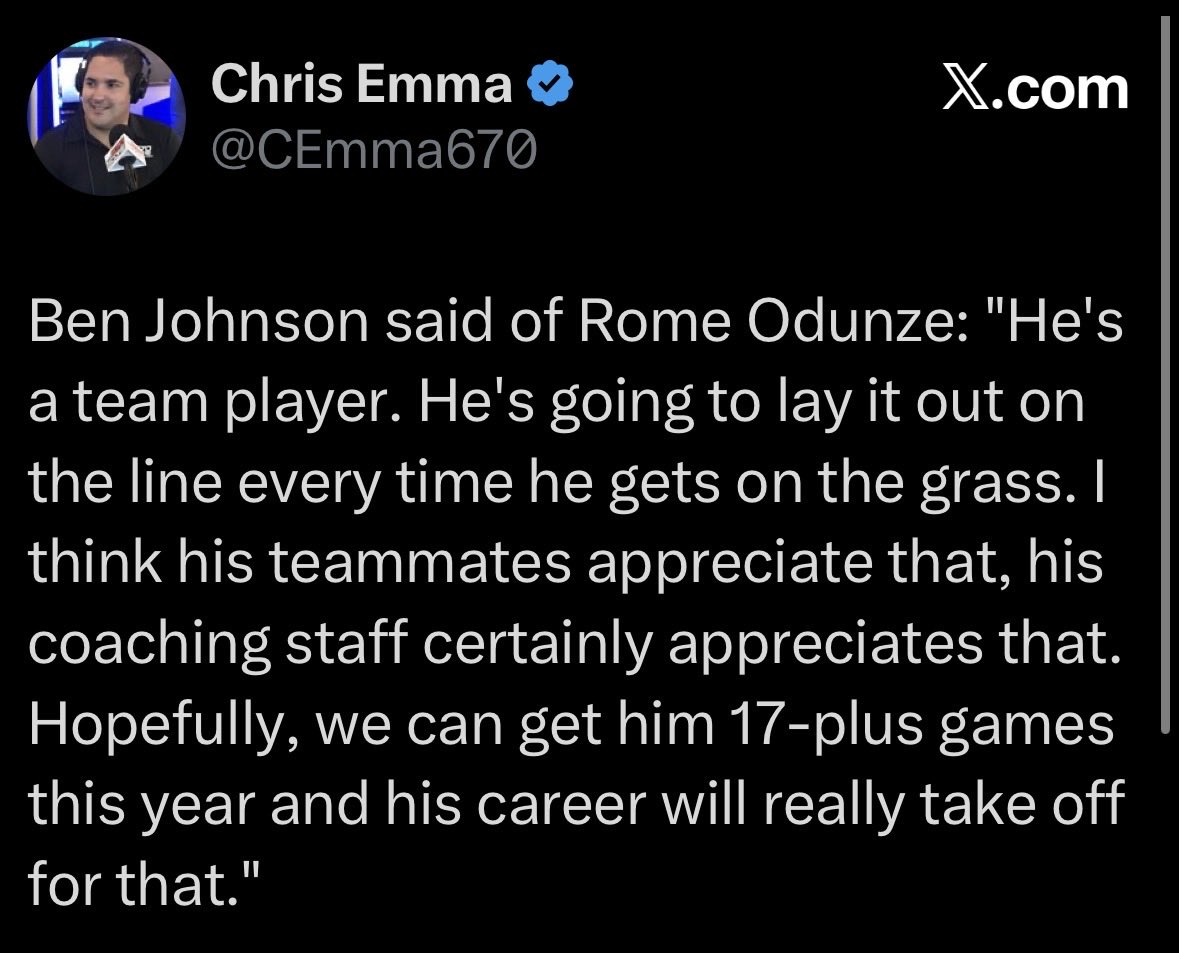 CFCBears's tweet photo. Two very different responses from Ben Johnson when discussing guys who missed some time last year #Bears https://t.co/lr04YPh2DC