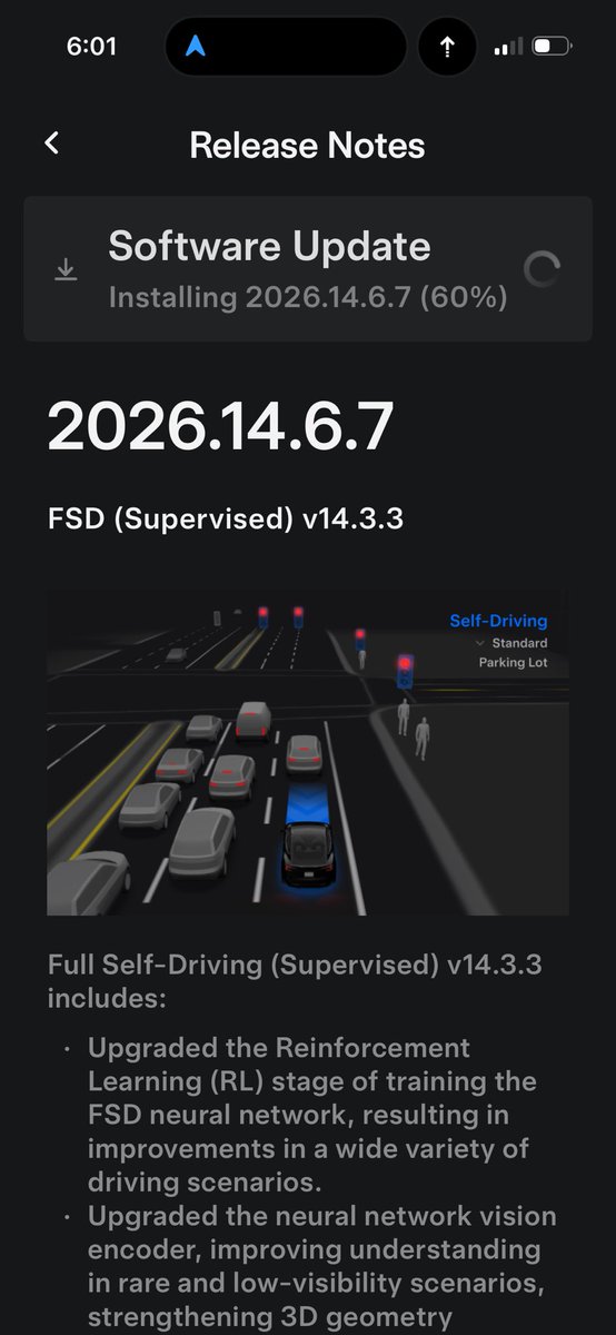 sailomb's tweet photo. Already getting 14.6.7,  I didn’t even have to wait long and sweat it out. https://t.co/icnyeQj2GN