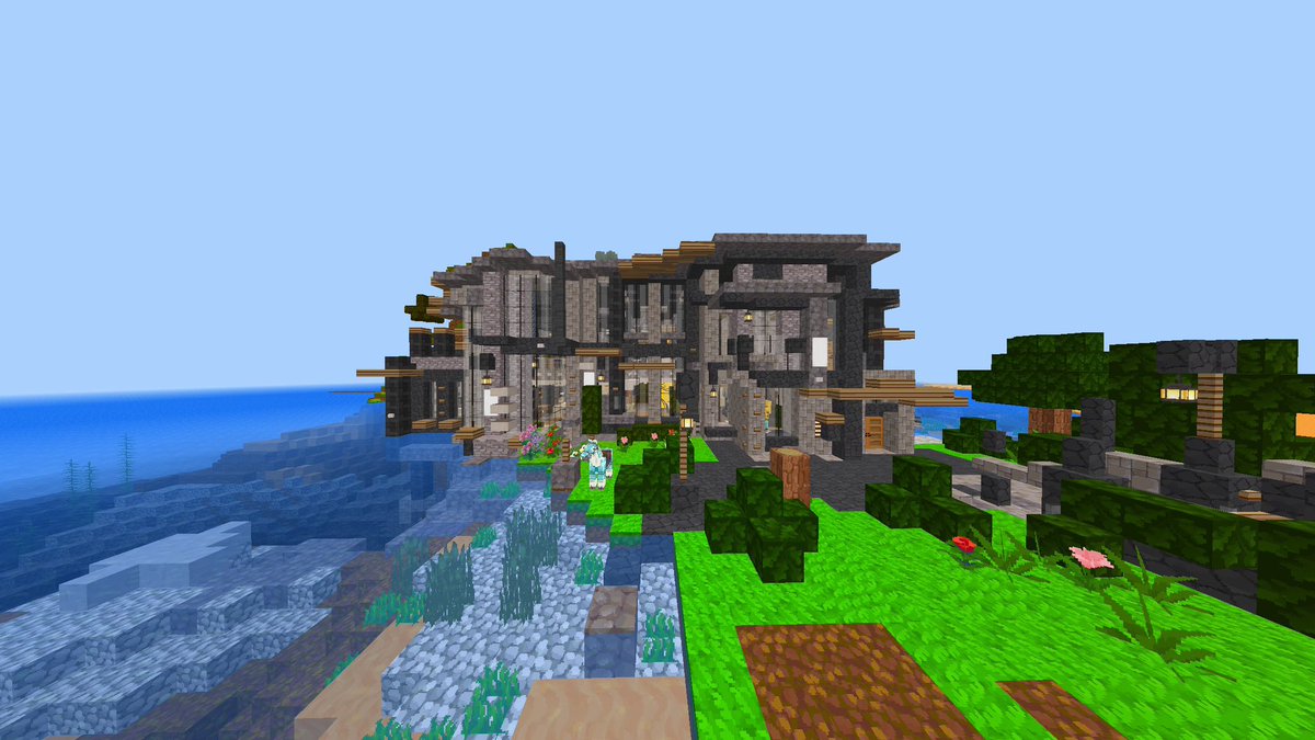 PreneStreams's tweet photo. Survival realm house complete 🏠 https://t.co/ubv4KXACEH