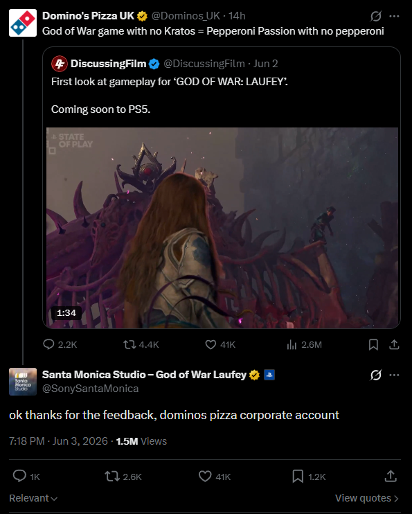 ShortMilkBread's tweet photo. Imagine getting dunked on by a pizza company. https://t.co/GP6ei49fQY